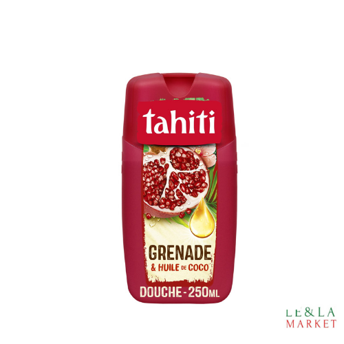 Gel douche hydratante grenad & huile de coco Tahiti 250ml