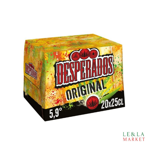 Bière Desperados orignal  5.90% Vol 20x25cl