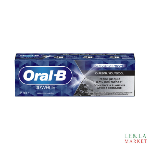 Dentifrice charbon Oral B 75ml
