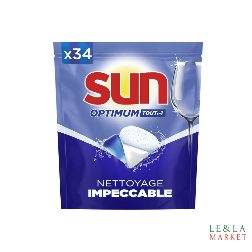 Capsules pour lave vaisselle Sun Optimum x34