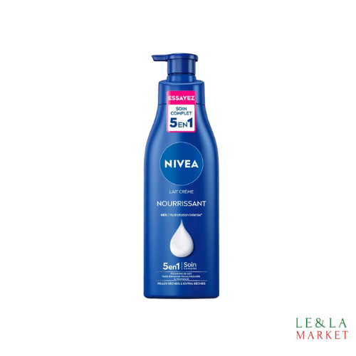 Lait crème nourrissant Nivea 5en1  250ml