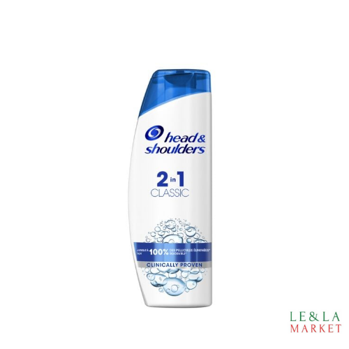 head&shoulders classic shampooing 580ml