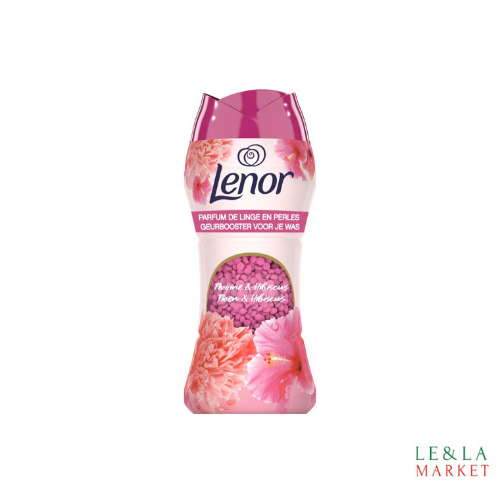 Parfum de linge en perles Lenor Pivoine&Hibiscus 210g