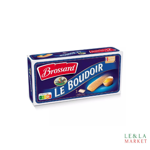 Biscuits Le boudoir Brossard sachets fraîcheur 3x10 biscuits 175g