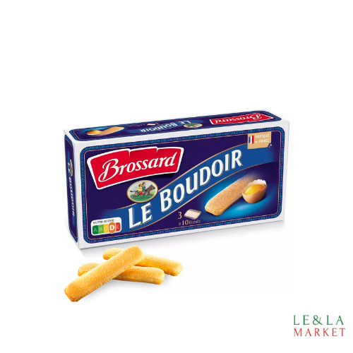 Biscuits Le boudoir Brossard sachets fraîcheur 3x10 biscuits 175g