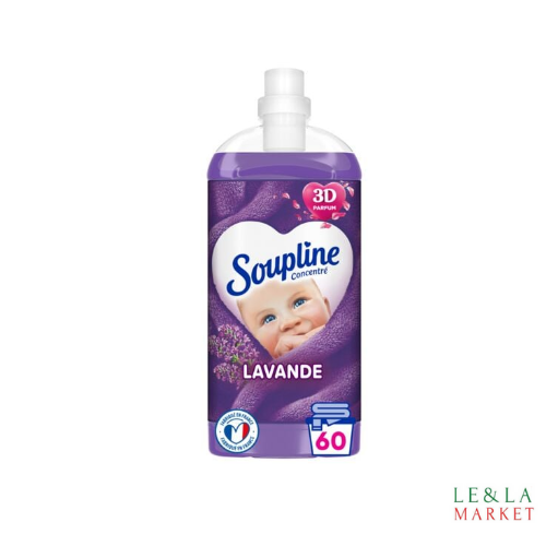 Adoucissant  lavande concentré Soupline 1,35L