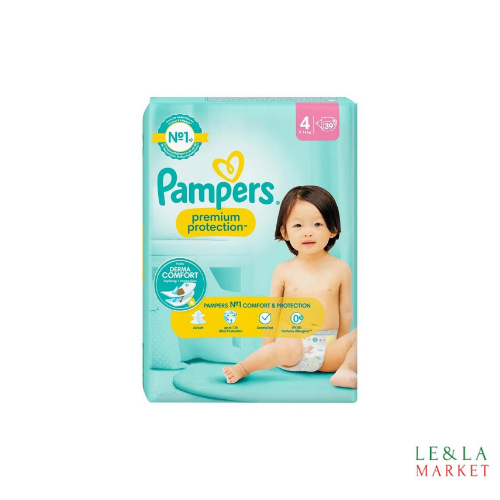 Couches Pampers pretction premium T4 X39