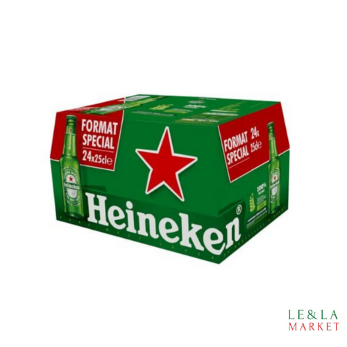 Bière Heineken 24x25cl