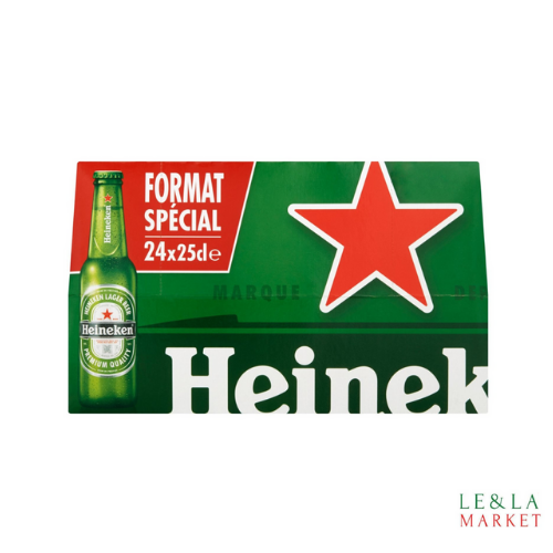 Bière Heineken 24x25cl