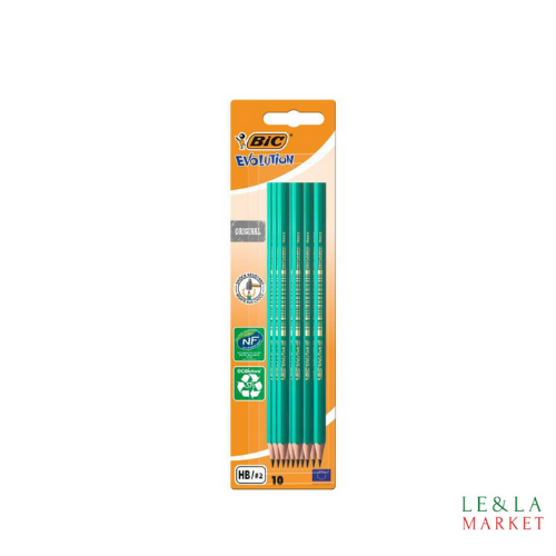 Crayon HB Bic evolution x10