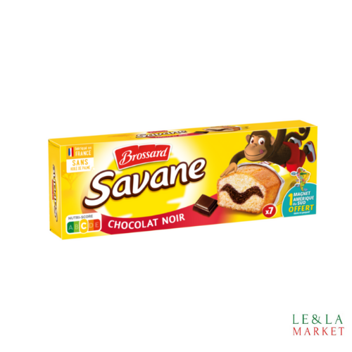 Brossard Savane chocolat noir  210g