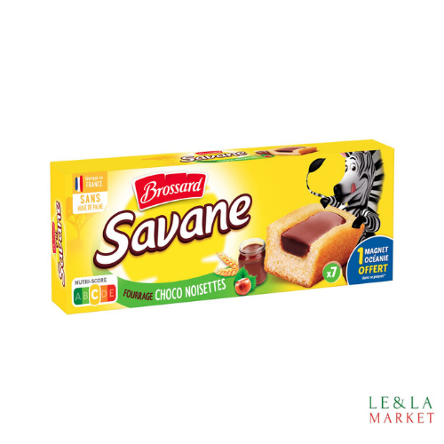 Brossard Savane fourache choco noisettes  189g