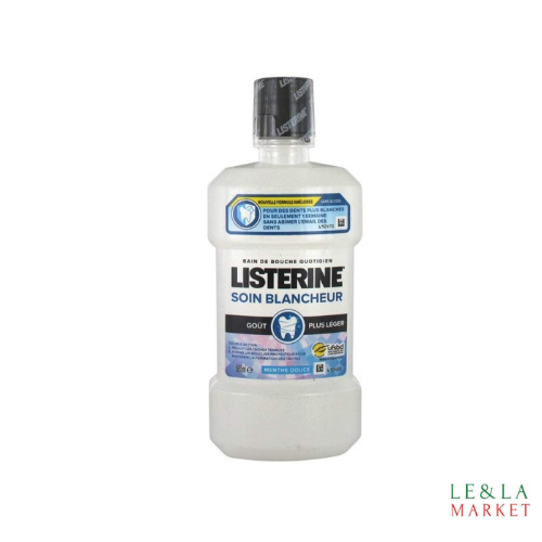 Bain douche soin blancheur Listerine 500ml