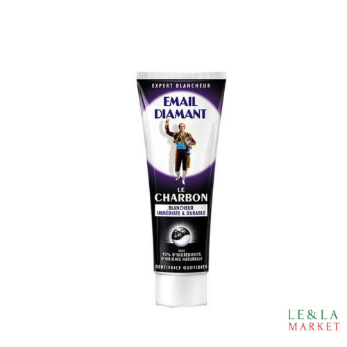 Dentifrice charbon végétal  Email Diamant 75ml