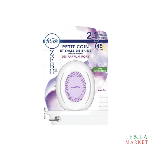 Désodorisant petit coin  2en1 ZERO%  orchidee Febreze