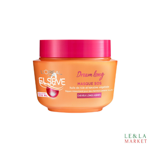 Masque cheveux SOS Réparateur cheveux long Abîmés Dream Long Elseve 310ml