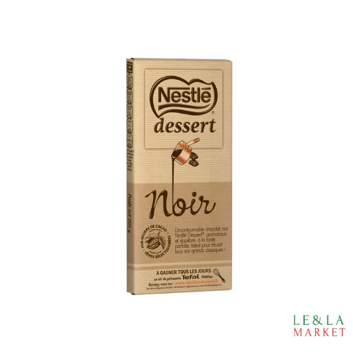 Chocolat noir Nestles dessert 205g