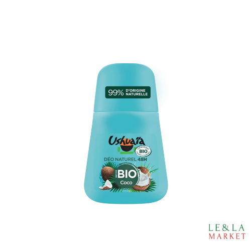 Déodorant bille Bio 48h noix de Coco Ushuaïa 50ml