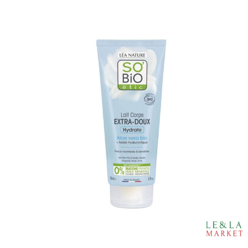 Lait Corps Extra-Doux Aloe Vera Bio 200ml