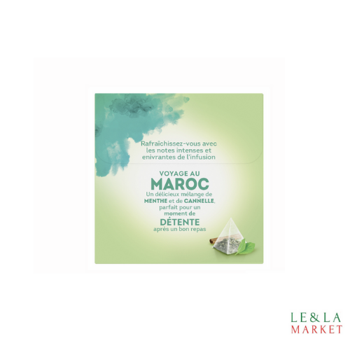 Thé menthe et canelle voyage au Maroc Lipton x20 sachets