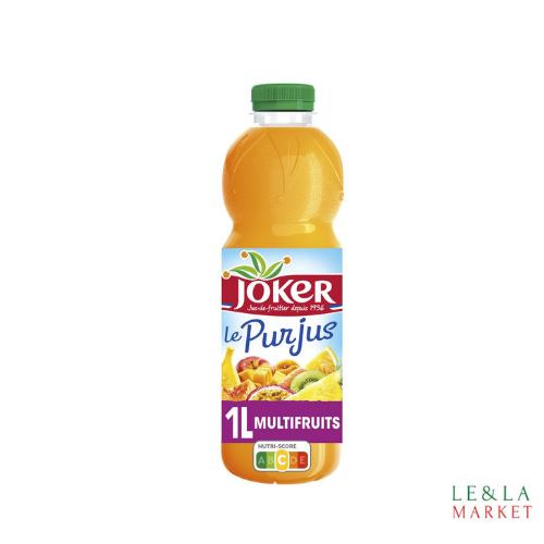 Jus multivitamine 100% fruits pressés sans sucres ajoutés Joker 1L