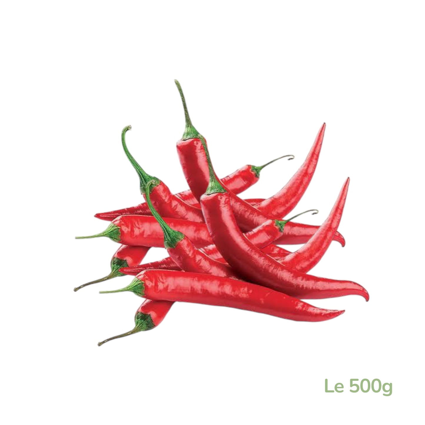 Piments rouges vrac 500g-Maroc