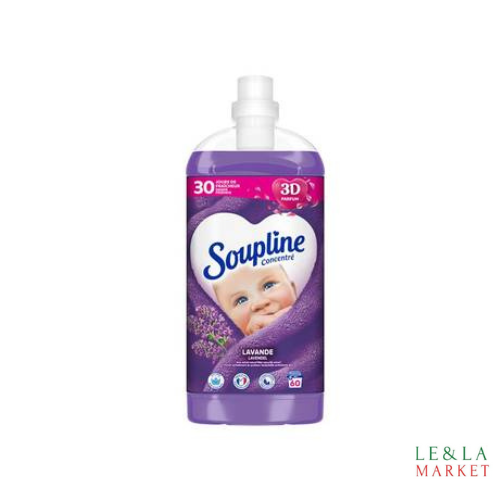 Adoucissant  lavande concentré Soupline 1,35L