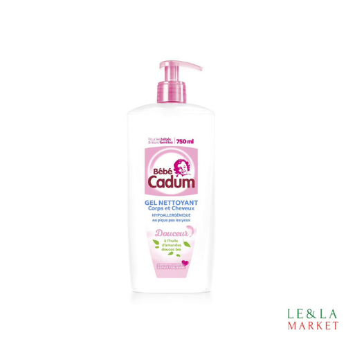 Gel nettoyant Bébé hypoallergénique Cadum 750mL