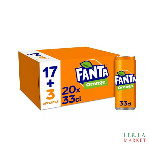 Soda orange  Fanta 20x33cl