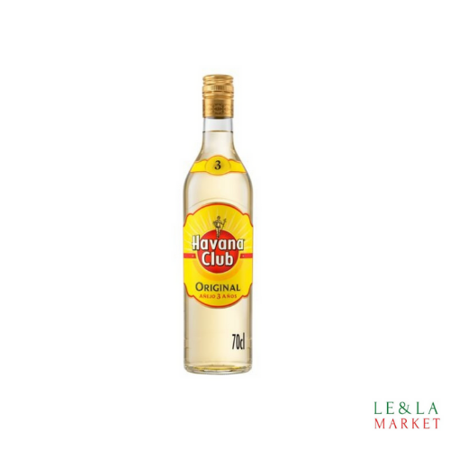 Rhum Havana Club 3 ans  70cl