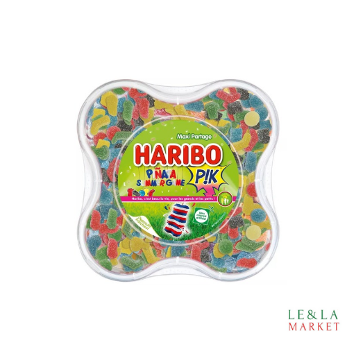 Bonbons gélifiés Pik Pinata Summer Game en boite Haribo  550g