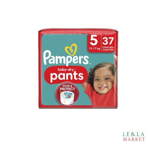 Couche culottes  Pampers Pants baby-dry 12-17kg  T5 x37