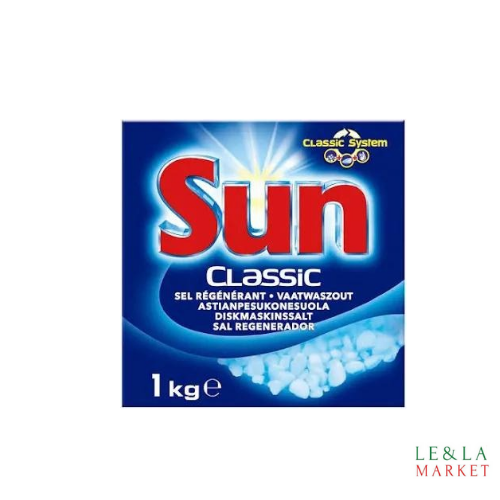 Sel régénérant lave vaisselle Sun 1Kg