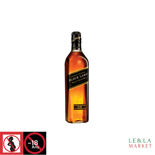 Whisky Johnnie Walker black label 12 ans 40% Vol 70cl