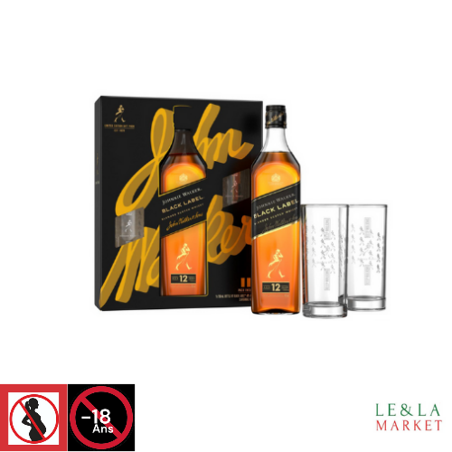 Whisky Johnnie Walker black label 12 ans 70cl