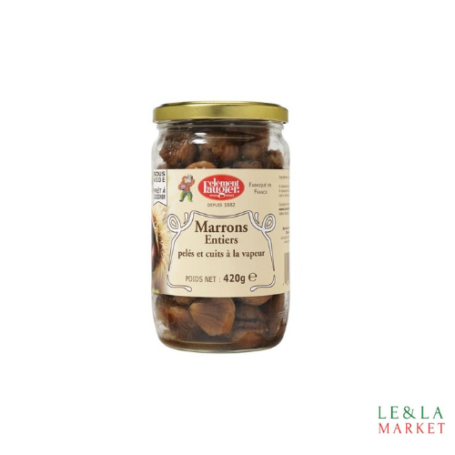 Marrons entiers naturels bocal 420g