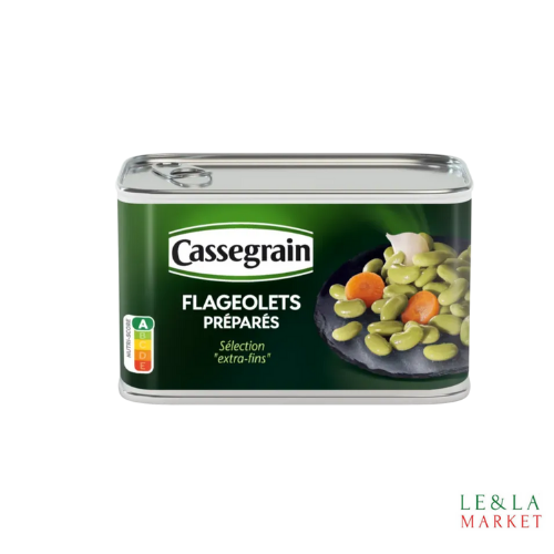 Flageolets préparés sélection extra fins Cassegrain 265g