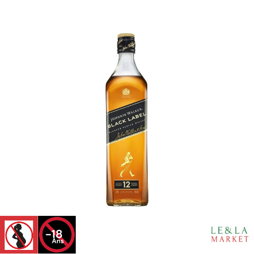 Whisky Johnnie Walker black label 12 ans 40% Vol 100cl