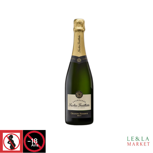 Champagne grande réserve brut Nicolas Feuillate 70cl