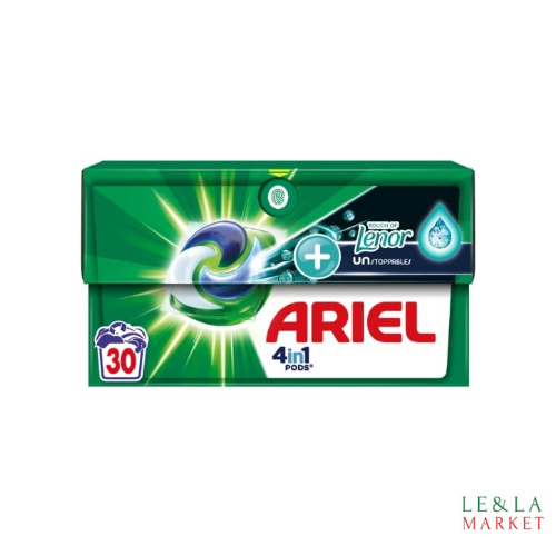 Lessive capsules Touch+ Of Lenor Ariel 30 lavages