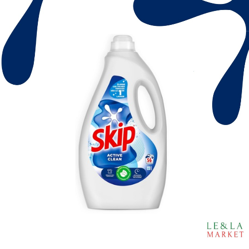 Lessive liquide active clean Skip 56 lavages
