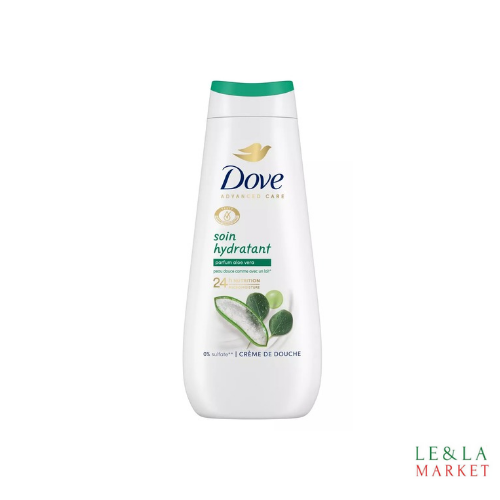 Crème de douche Soin hydratant parfum Aloe Vera Dove Advanced Care 400ml