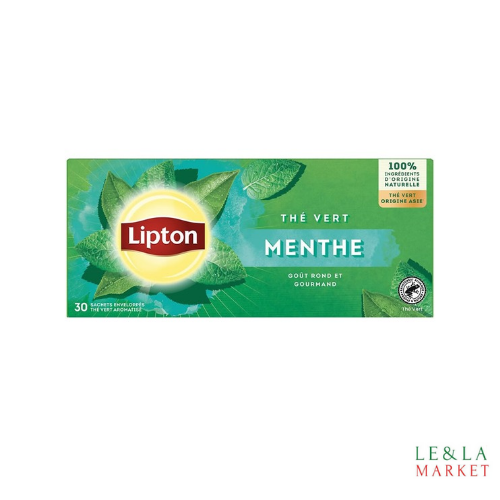 Thé vert à la menthe Lipton x30 sachets