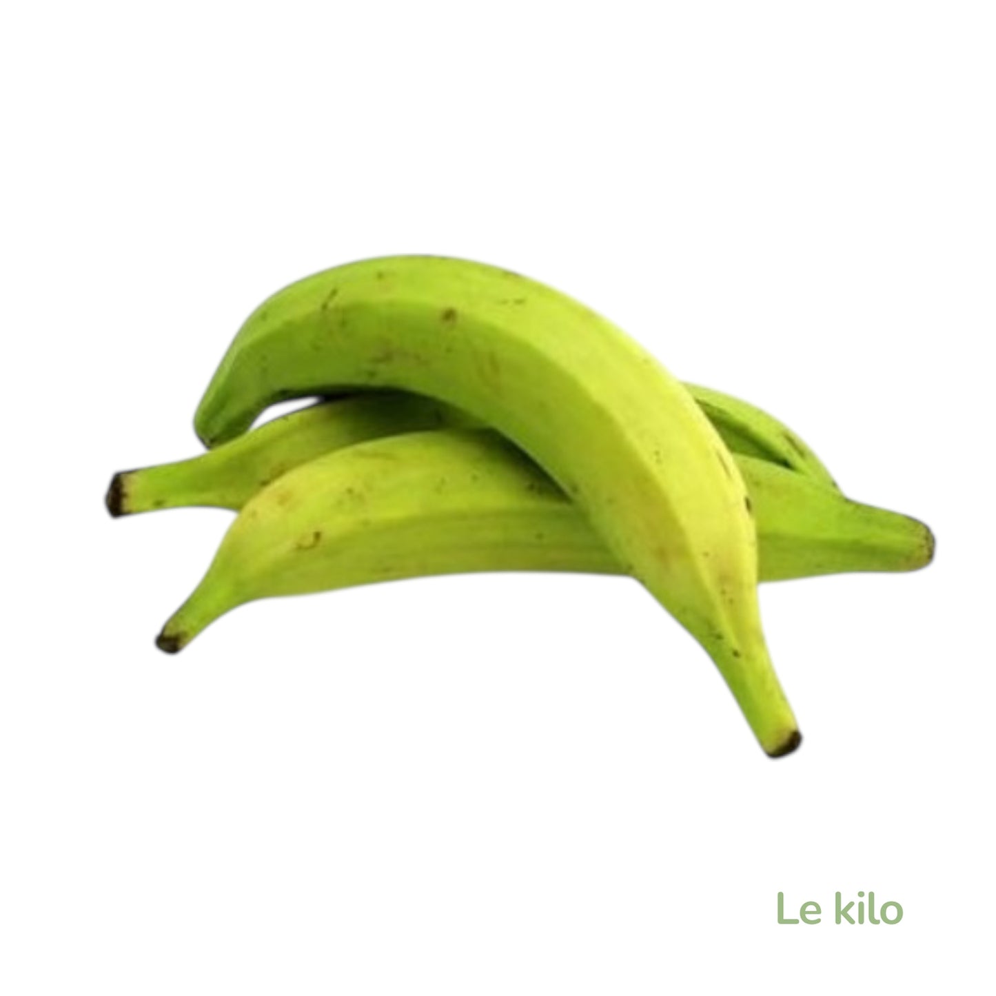 Bananes plantain vert 1kg-Colombie