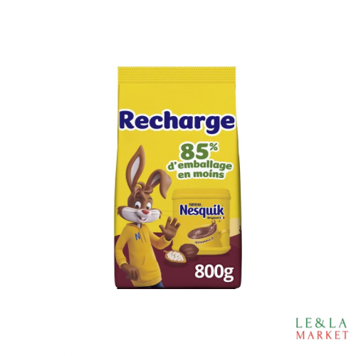 Chocolat en poudre  Nesquick recharge 800g
