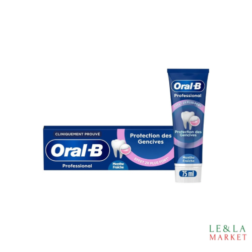 Dentifrice professional protection des gencives menthe fraîche Oral-B 75ml