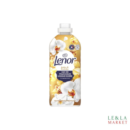 Adoucissant fraîcheur longue durée Ambre & Orchidée 71 lavages