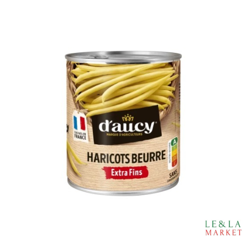 Haricots beurre extra fins D’aucy 220g