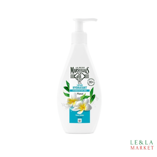 Lait corps hydratant 48H au MonoÏ Le petit marseillais 400ml