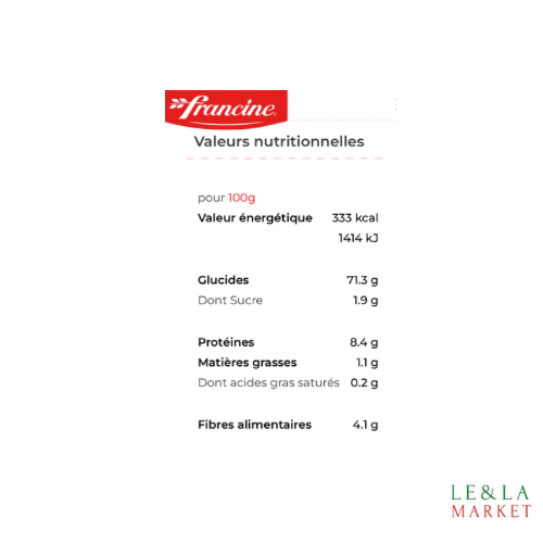 Farine type 45  Francine 1kg